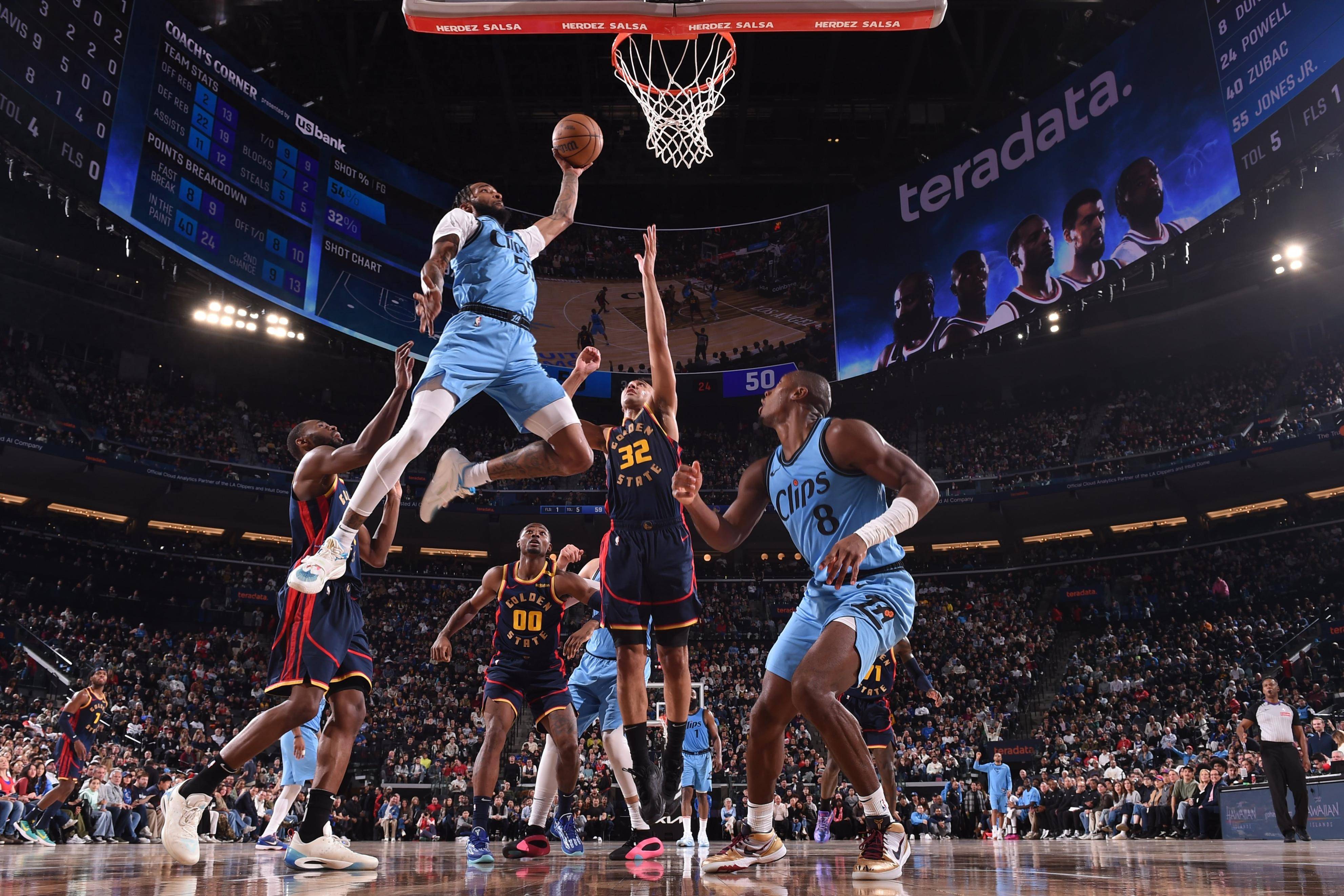 库里新星刷新纪录表现突出，快船前途光明！